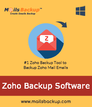 zoho mail backup software box